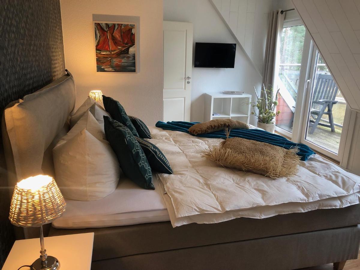 Romantisches Ferienhaus Boddenblick Mit Sauna Pruchten Luaran gambar