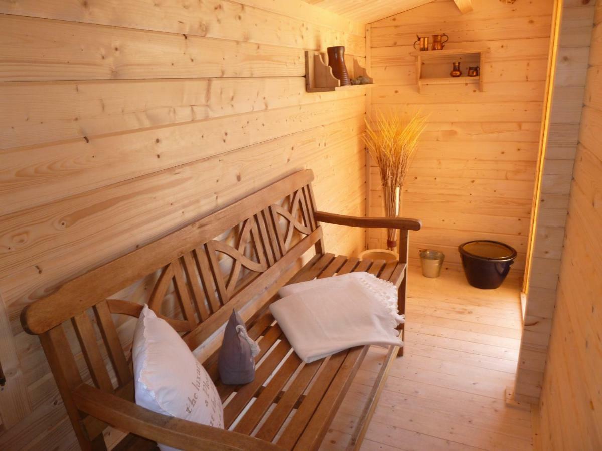 Romantisches Ferienhaus Boddenblick Mit Sauna Pruchten Luaran gambar